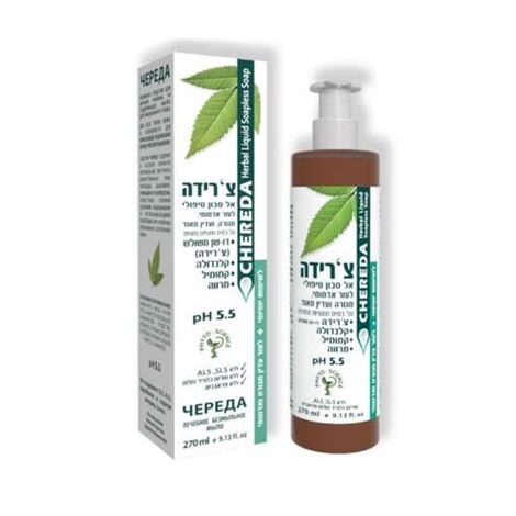 סבון DAN Pharm Herbal Liquid Soapless Soap Chereda 250ml למכירה , 2 image