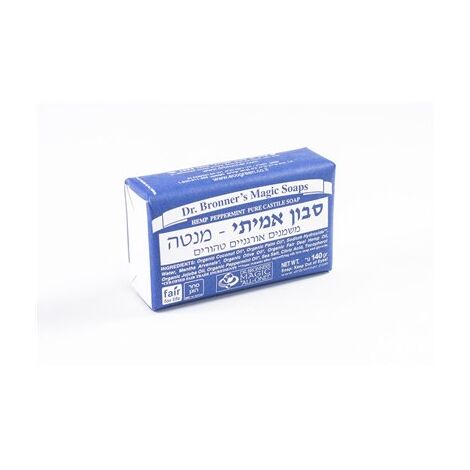 סבון Dr. Bronner Bar Soap-Peppermint 140g למכירה 