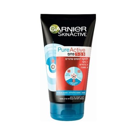 Pure Active 3 ב-1 פחם 150 מ"ל Garnier למכירה , 2 image
