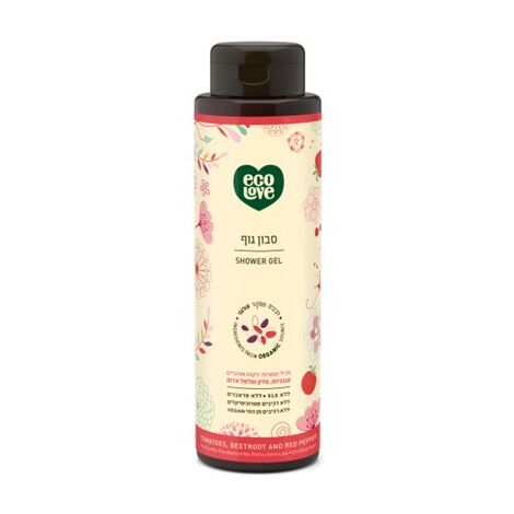 סבון גוף ירקות אדומים 500 מ"ל סבון EcoLove למכירה , 2 image