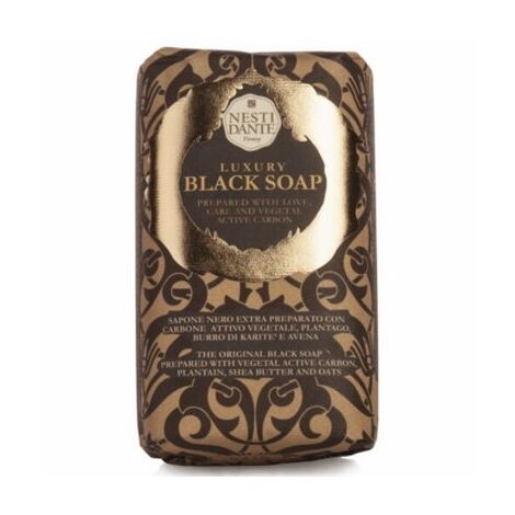 סבון Nesti Dante Luxury Black Soap With Vegetal Active Carbon (Limited Edition) 250g למכירה , 2 image