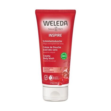 סבון Weleda Pomegranate Inspire Creamy Body Wash 200ml למכירה 