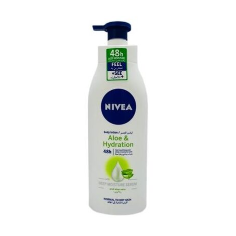 תחליב גוף מועשר בתמצית אלוורה 400 מ"ל Nivea למכירה , 2 image