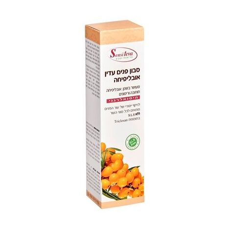 סבון פנים אובליפיחה היפואלרגני ללא 150 מ"ל SLS Sensiteva למכירה , 3 image