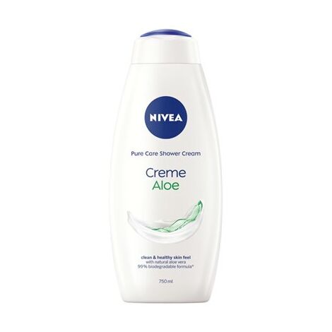 סבון Nivea Natural Aloe Vera Shower Gel 750 ml למכירה , 3 image