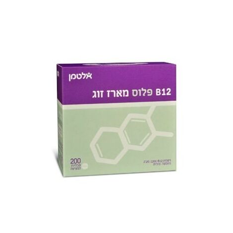 ויטמין Altman Vitamin B12 200 Cap אלטמן למכירה , 2 image