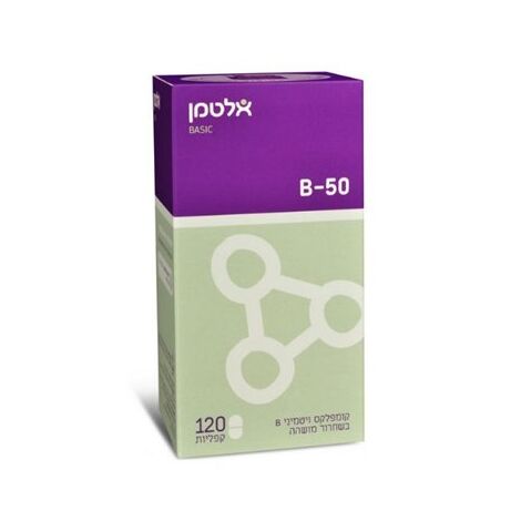 ויטמין Altman Vitamin B50 Complex 120 Cap אלטמן למכירה , 2 image