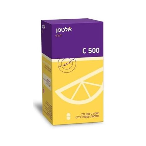 ויטמין Altman Vitamin C 500 50 Cap אלטמן למכירה , 2 image