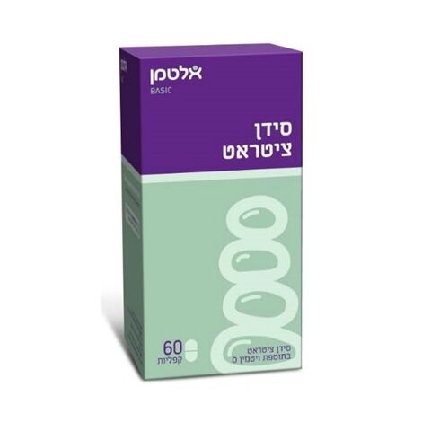 Altman סידן ציטראט + D3 90 כמוסות אלטמן למכירה 