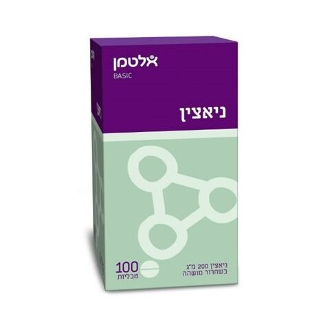 ויטמין Altman Vitamin B3 200mg 100 Cap אלטמן למכירה , 2 image