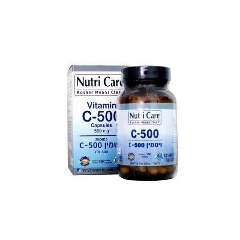 ויטמין Nutri Care Vitamin C-500 100 Cap למכירה , 4 image