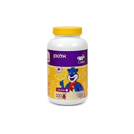 ויטמין Altman Yomi Vitamin C Orange 60mg 100 Cap אלטמן למכירה 