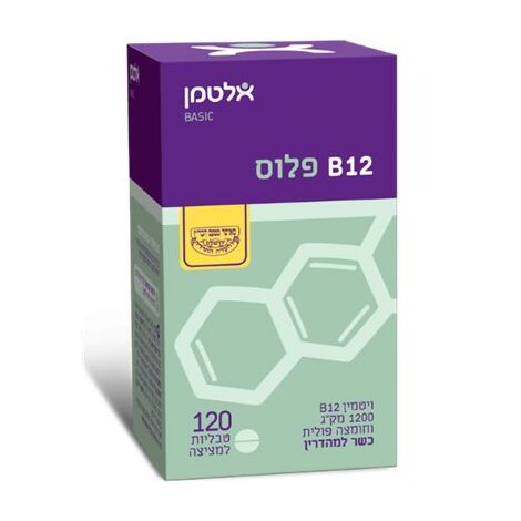 ויטמין Altman Vitamin B12 Plus 120 Tab אלטמן למכירה 