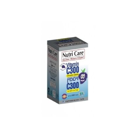 ויטמין Nutri Care Vitamin C300 60 Cap למכירה 