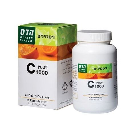 ויטמין Floris/Hadas Vitamin C 1000IU 100 Tab למכירה , 2 image