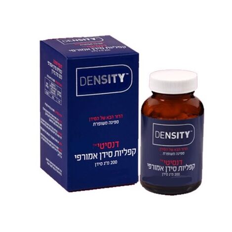 Density דנסיטי תוסף סידן אמורפי 200 מ"ג 75 כמוסות למכירה , 3 image