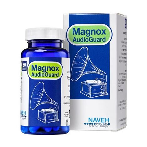 Navehpharma מגנוקס אודיו גארד 60 כמוסות למכירה 