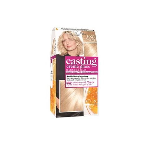 קסטינג קרם גלוס 1021 בלונד בהיר במיוחד פנינה Loreal למכירה , 3 image