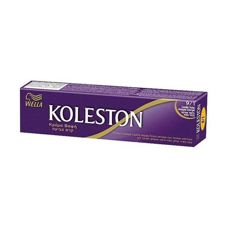 ערכת קרם צבע לשיער 9/1 בלונד אפור בהיר מאוד Koleston למכירה 