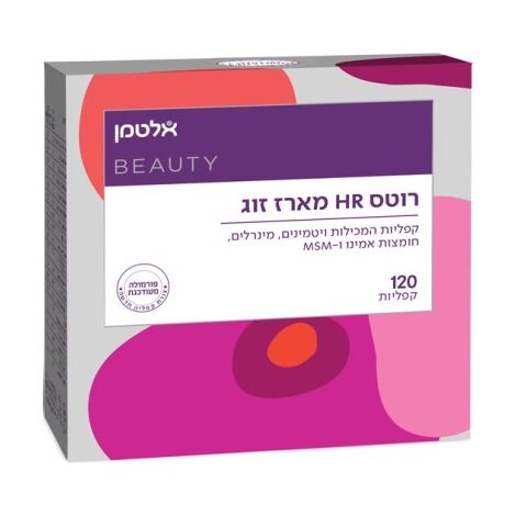 מולטי ויטמין  אלטמן Roots HR קומפלקס ויטמינים ומינרלים לנשים 120 טבליות altman למכירה 