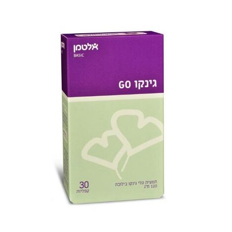 גינקו גו  30 כמוסות  אלטמן altman למכירה , 2 image
