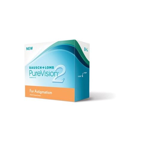 PureVision2 for Astigmatism 24pck עסקה שנתית Bausch & Lomb למכירה 