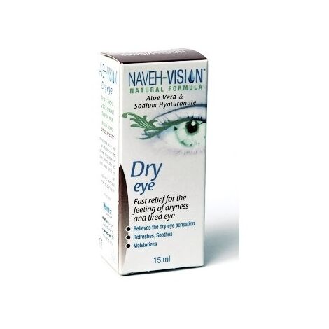 Navehpharma ויז'ן טיפות לעיניים יבשות 15 מ"ל למכירה , 2 image