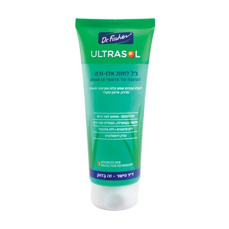 Dr. Fischer Ultrasol After-Sun מ"ל 200 ג'ל לחות אלוורה למכירה , 2 image