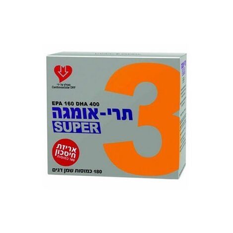 Trima תרי אומגה 3 180 כמוסות למכירה 