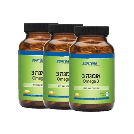 SupHerb אומגה 3 3 * 60 כמוסות למכירה , 4 image