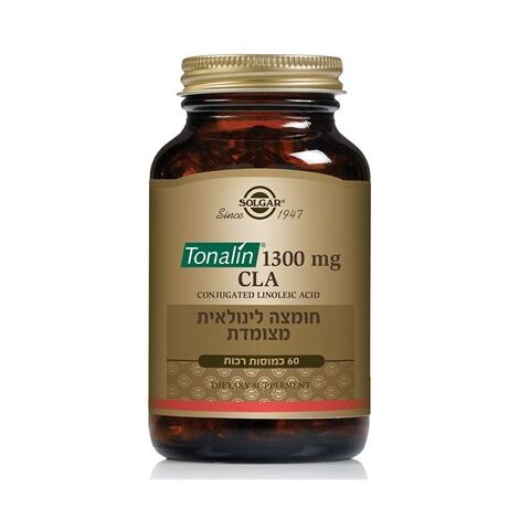 Solgar Tonalin CLA Supplement 1300mg 60 Capsules סולגאר למכירה , 2 image