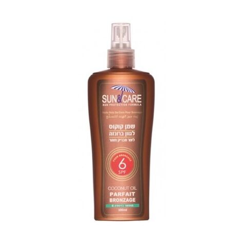 Sun&Care שמן אגוזים 200 מ"ל SPF6 למכירה , 2 image