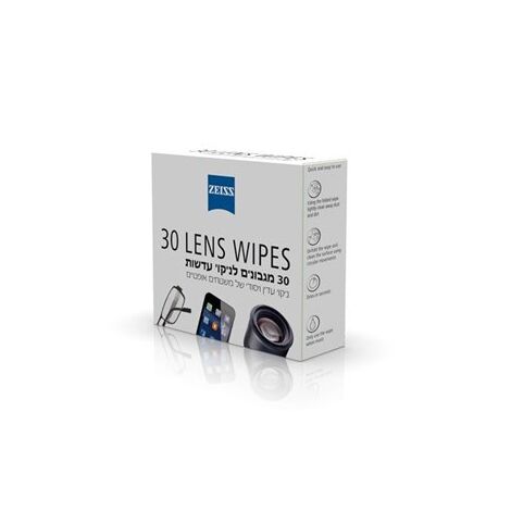 מגבונים לניקוי עדשות 30 יחידות Zeiss למכירה , 2 image