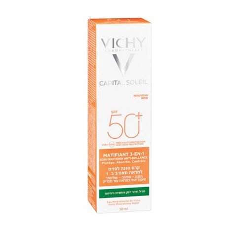 Vichy Capital Soleil Mattifying 3-in-1 SPF 50+ 50ml למכירה , 2 image
