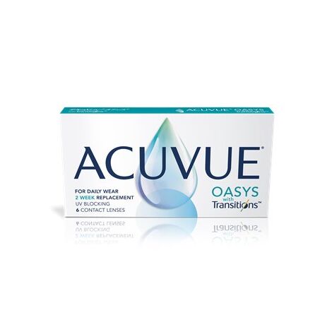 Acuvue Oasys Transitions 6pck Johnson & Johnson למכירה 