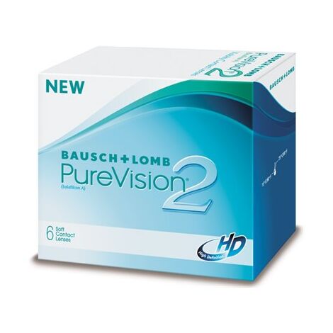 PureVision2 12pck עסקה חצי שנתית Bausch & Lomb למכירה 