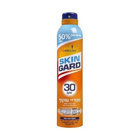 Careline Skin Gard ספריי שקוף לעור בהיר 300 מ"ל SPF30 למכירה 