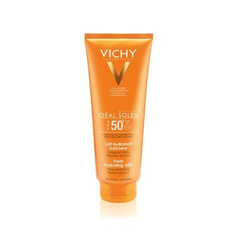 Vichy אידיאל סוליי תחליב לגוף עם מקדם הגנה +SPF50 למכירה 