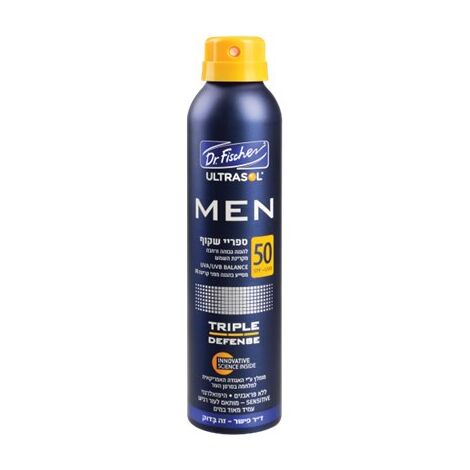 Dr. Fischer Ultrasol ספריי רציף שקוף לגבר SPF50 200 מ"ל למכירה , 2 image