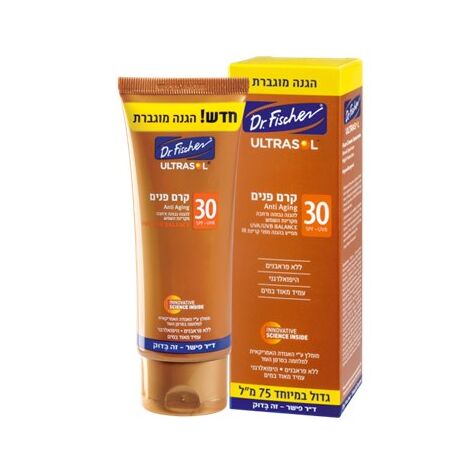 Dr. Fischer Ultrasol קרם פנים SPF30 75 מ"ל למכירה , 2 image