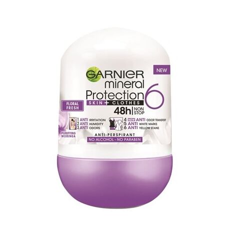 רול פרוטקשיין 6 פלורל 50 מ"ל דאודורנט Garnier למכירה , 3 image
