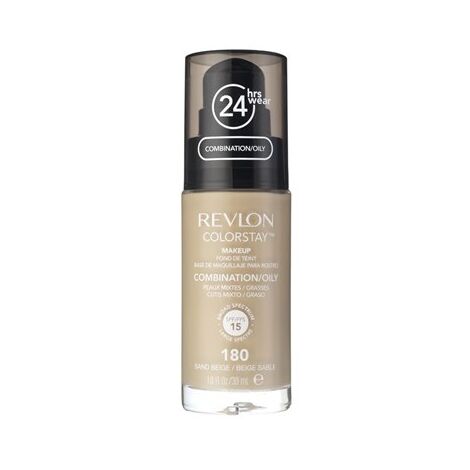 מייק אפ Revlon Colorstay for Combo/Oily Skin Makeup Sand Beige 180 30ml רבלון למכירה , 2 image