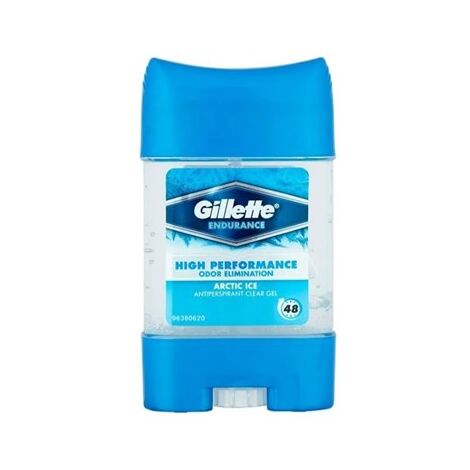 דאודורנט Gillette Endurance High Performance Arctic Ice Antiperspirant Clear Gel 70ml למכירה 