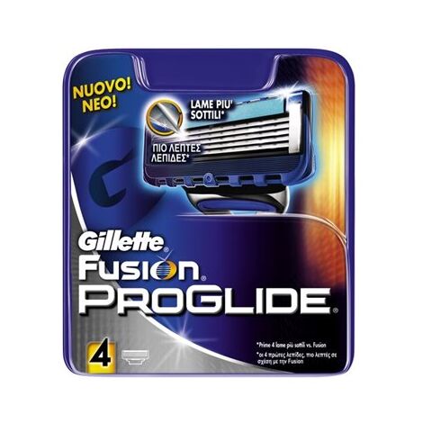 סכיני גילוח gillette Fusion Proglide Men's  Pack 4 Blade Refills למכירה 