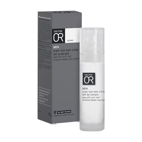 Dr. Or תחליב טיפוח לעור הפנים והקרחת SPF30 50 מ"ל למכירה , 2 image