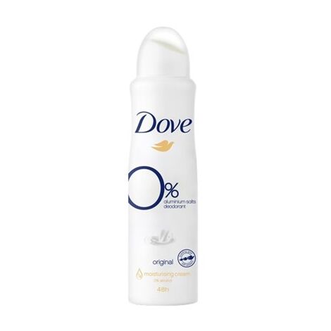דאודורנט Original ספריי 0% מלחי אלומיניום 150 מ"ל Dove למכירה , 2 image