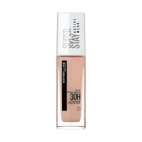 מייק אפ Maybelline Active Wear 30H Langanhaltendes wasserfestes Make-up 21 Nude Beige למכירה 