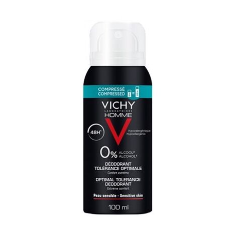 דאודורנט Vichy Homme Optimal Tolerance deodorante spray 100ml למכירה , 2 image