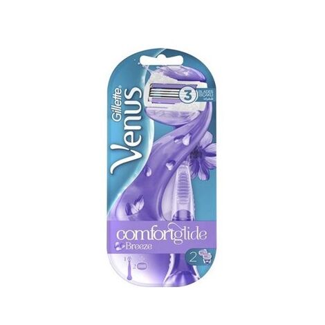 מכשיר גילוח Venus Breeze Razor ידית + 2 סכינים gillette למכירה , 2 image