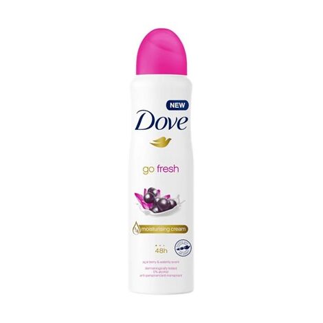 דאודורנט Go Fresh 150ml ספריי בניחוח אסאי ושושנת מים Dove למכירה , 2 image